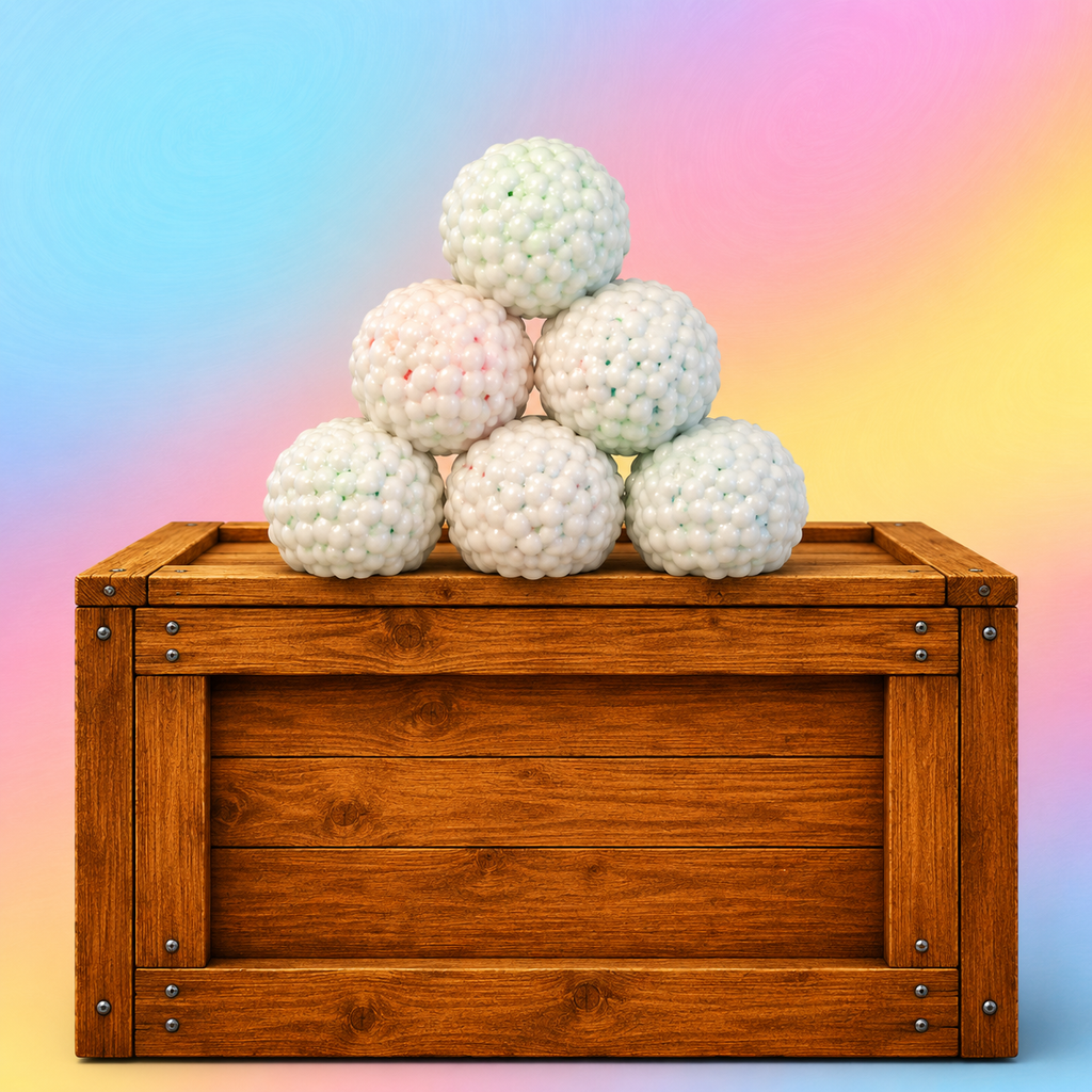 Snowball Crunch Squishy