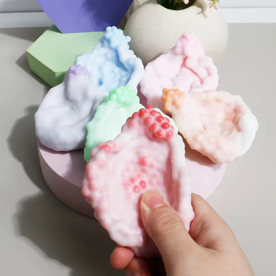Snowball Crunch Squishy